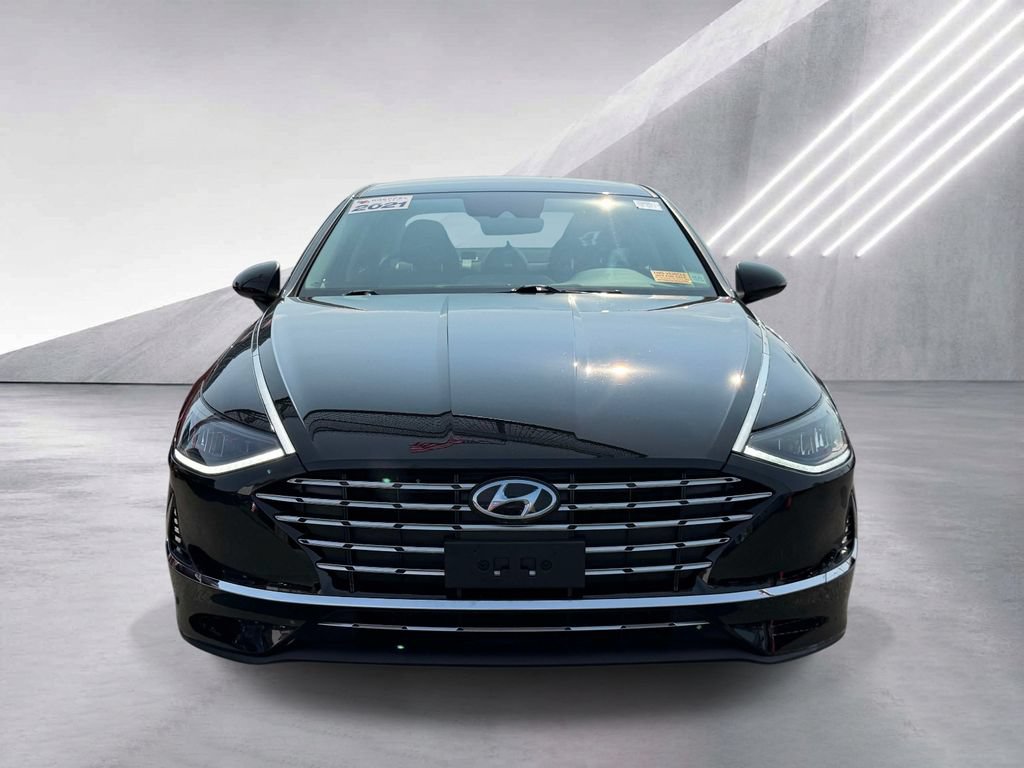 Certified 2021 Hyundai Sonata Blue FWD image 2