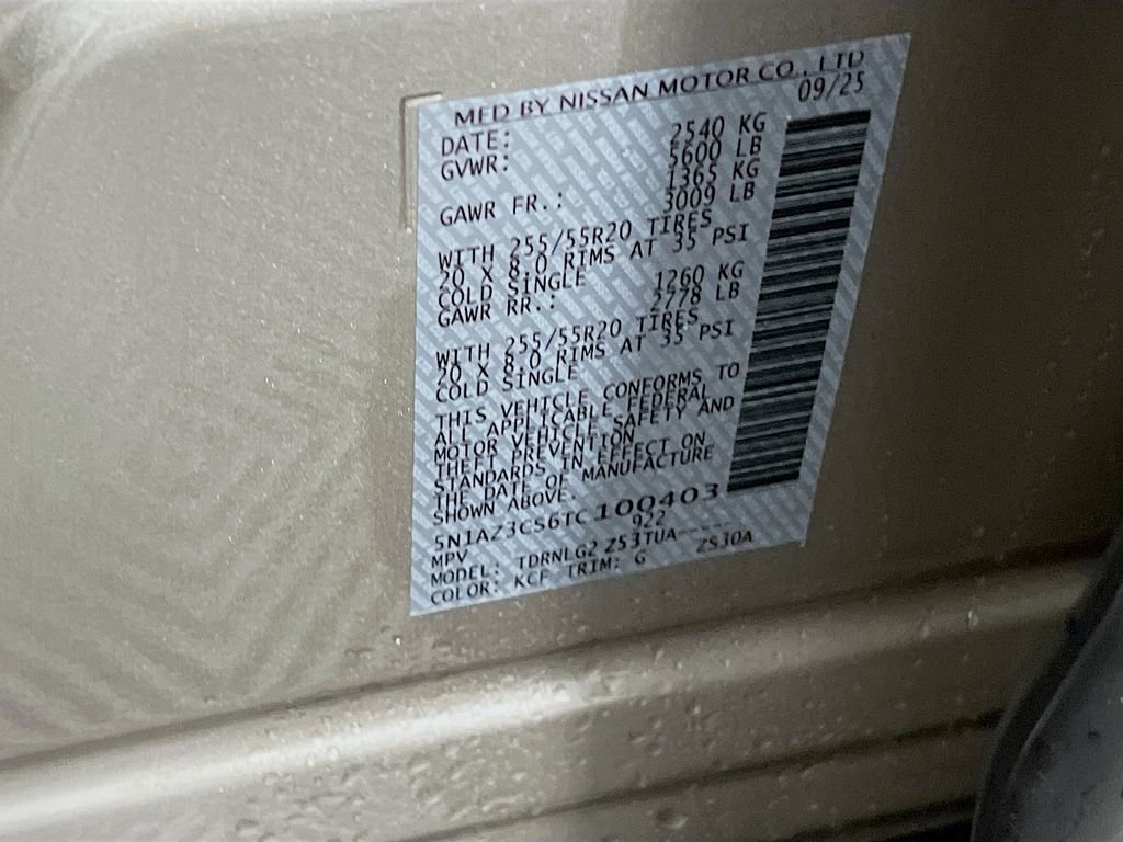 New 2026 Nissan Murano SL image 26