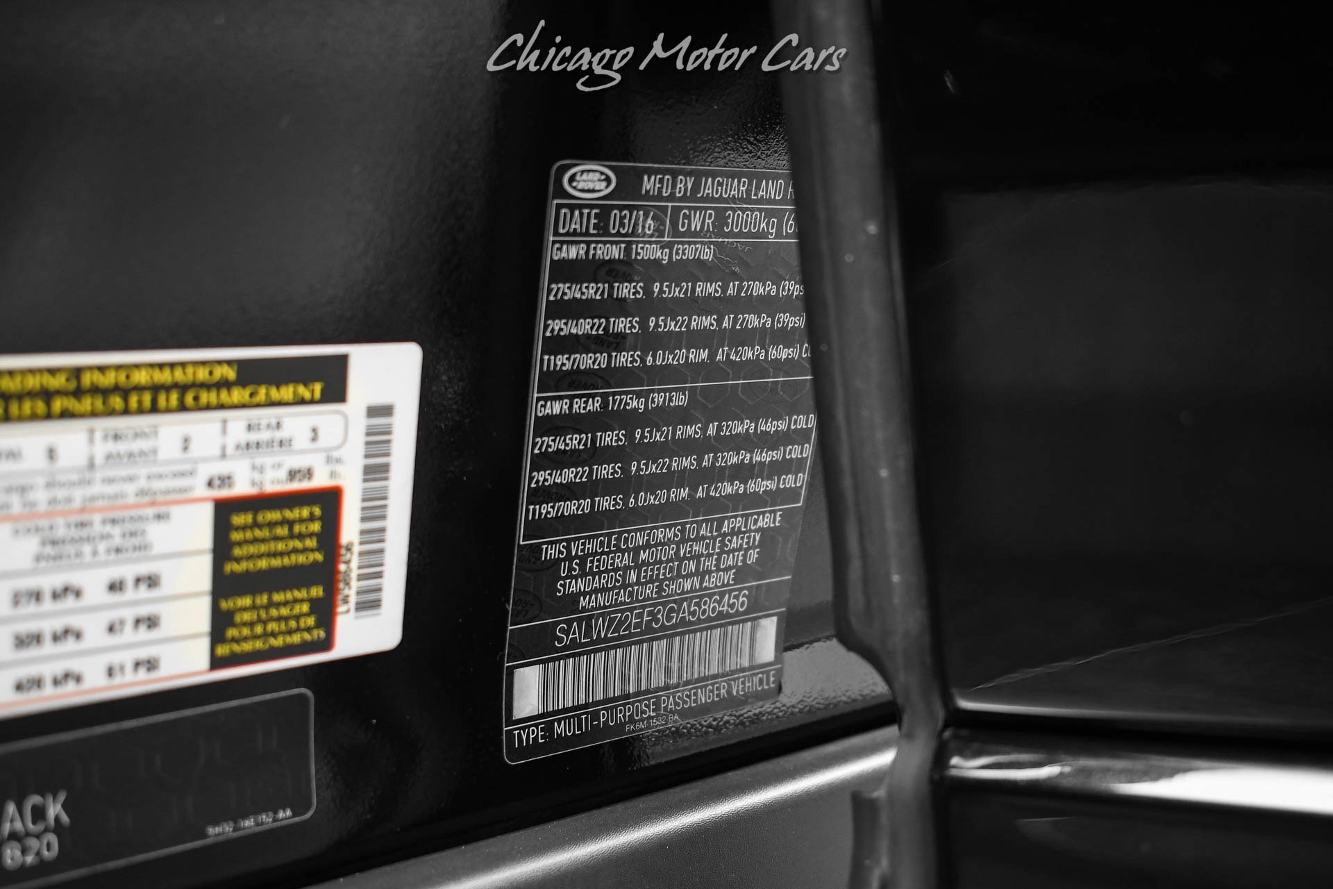 Used 2016 Land Rover Range Rover Sport SVR AWD/4WD image 60