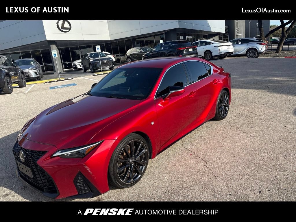 Used 2021 Lexus IS 350 F Sport w/ Accessory Package 2 RWD image 1