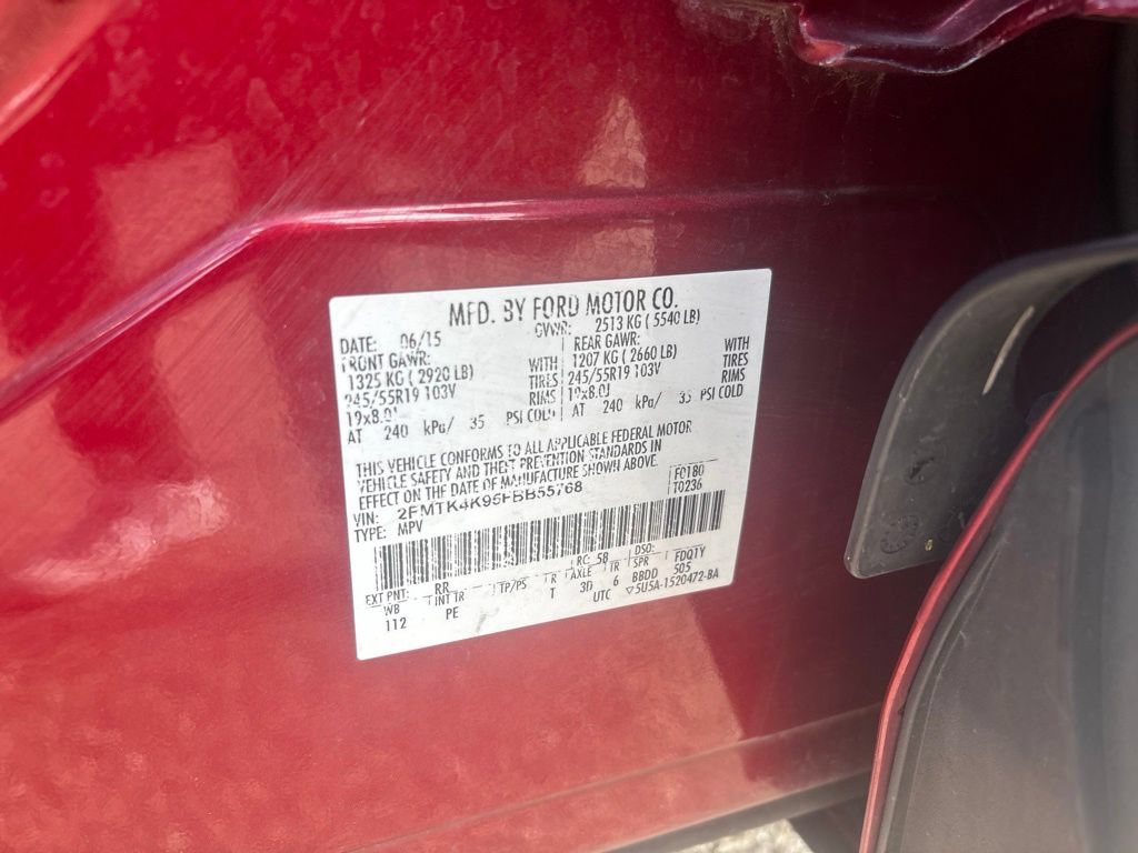 Used 2015 Ford Edge Titanium w/ Equipment Group 301A AWD/4WD image 32