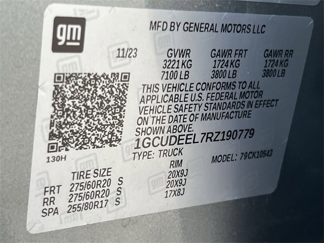 New 2024 Chevrolet Silverado 1500 RST w/ All Star Edition Plus image 33