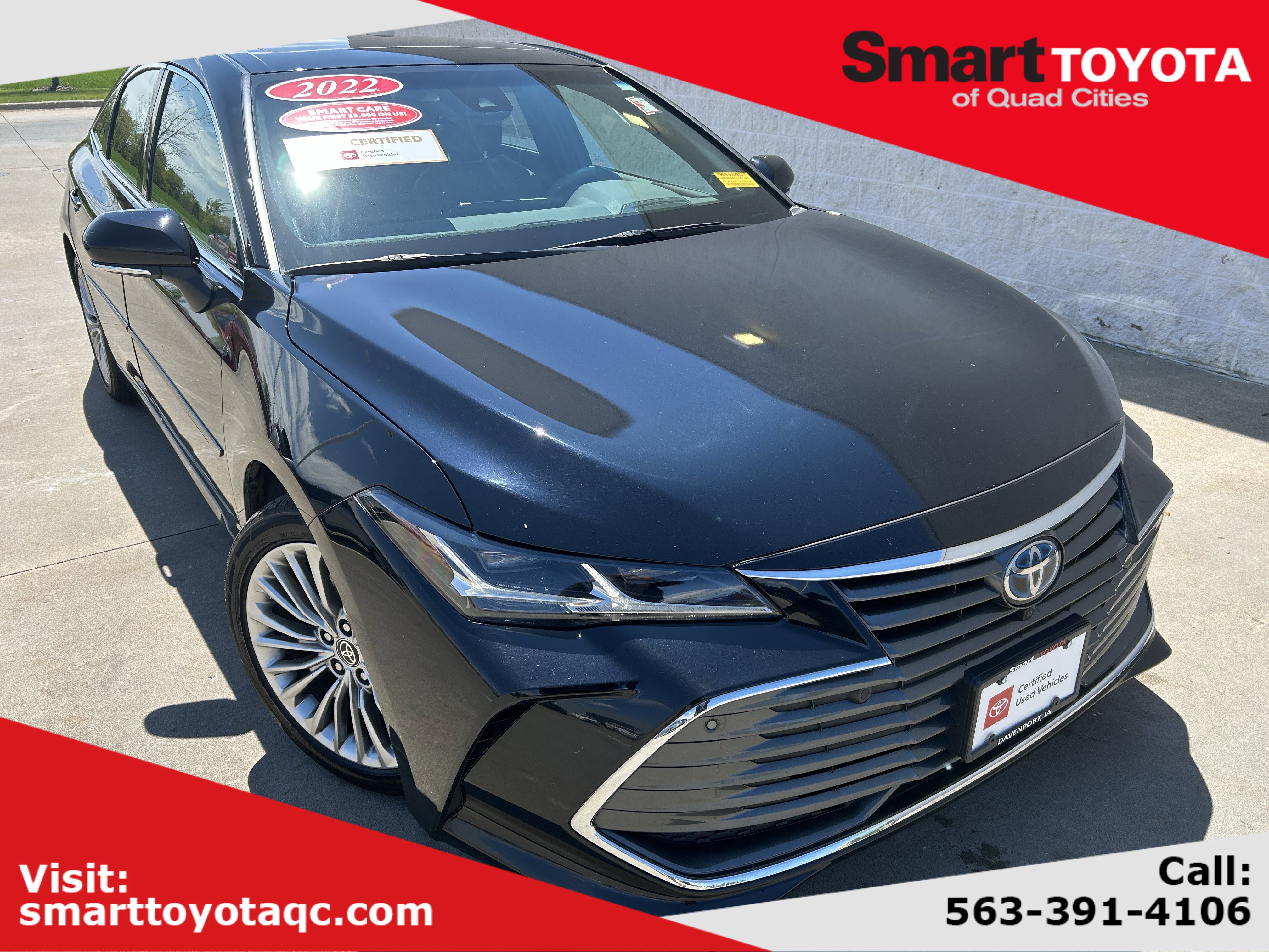 Certified 2022 Toyota Avalon Limited w/ Advanced Safety Package FWD image 1