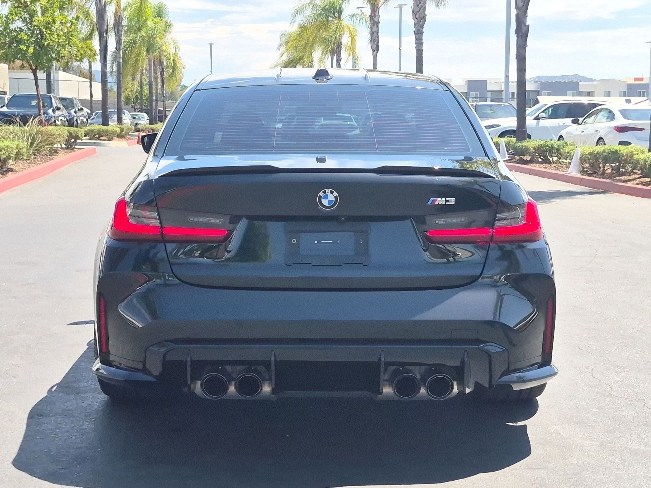 Used 2024 BMW M3 w/ Parking Assistance Package RWD image 9