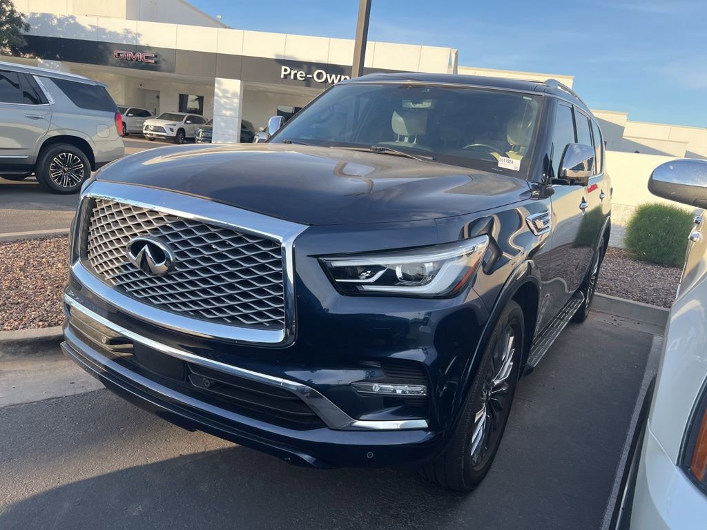 Used 2021 INFINITI QX80 Sensory w/ All-Season Package