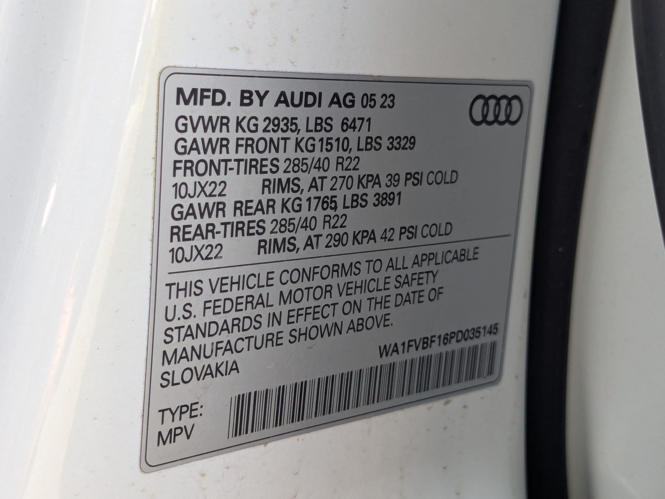 Used 2023 Audi Q8 Prestige w/ Prestige Package AWD/4WD image 34