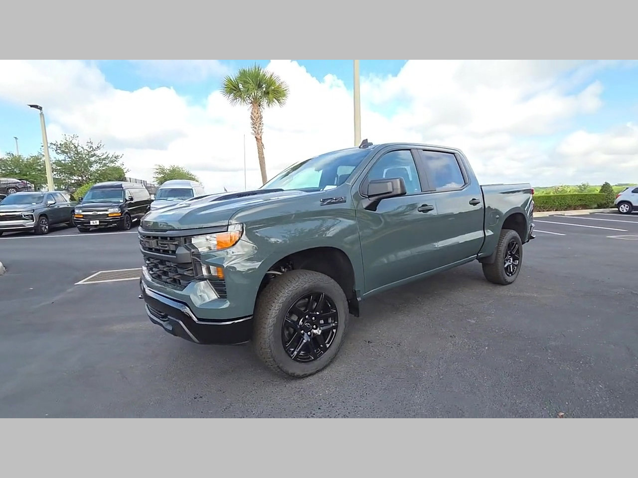 New 2026 Chevrolet Silverado 1500 Custom Trail Boss w/ Dark Appearance Package AWD/4WD image 23