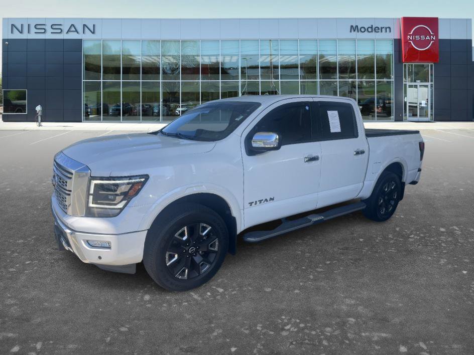 Used 2024 Nissan Titan Platinum Reserve w/ Moonroof Package AWD/4WD image 1