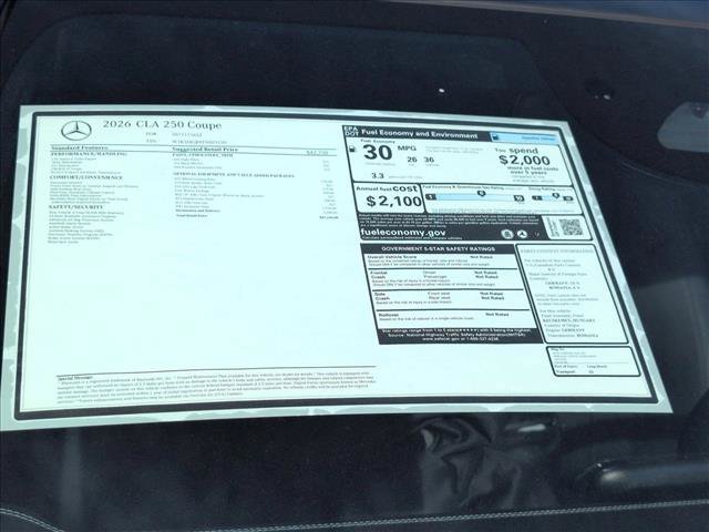 New 2026 Mercedes-Benz CLA 250 image 17