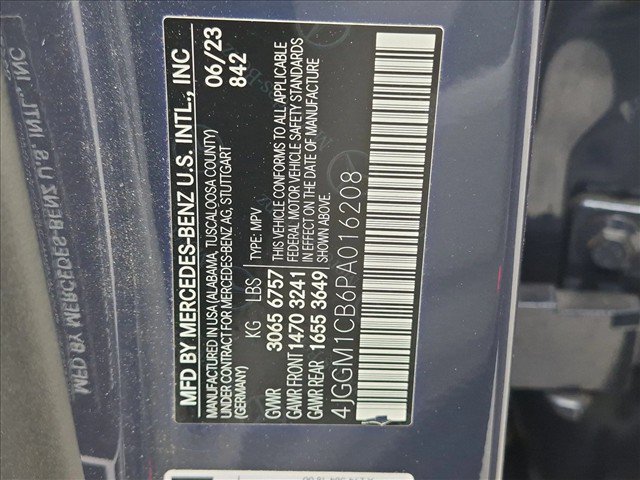 Certified 2023 Mercedes-Benz EQE 350+ 4MATIC SUV image 24