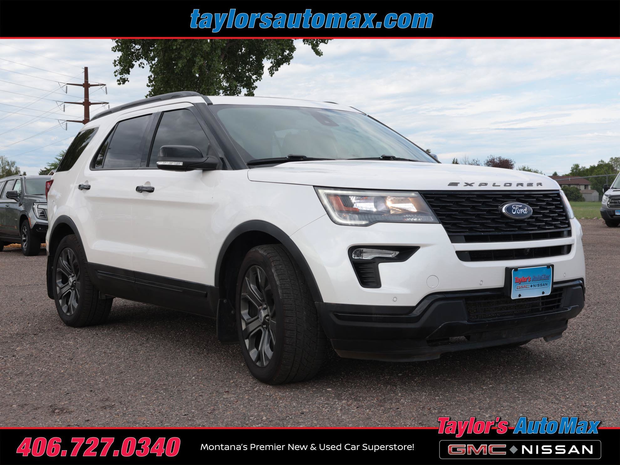 Used 2018 Ford Explorer Sport w/ Equipment Group 401A AWD/4WD image 2