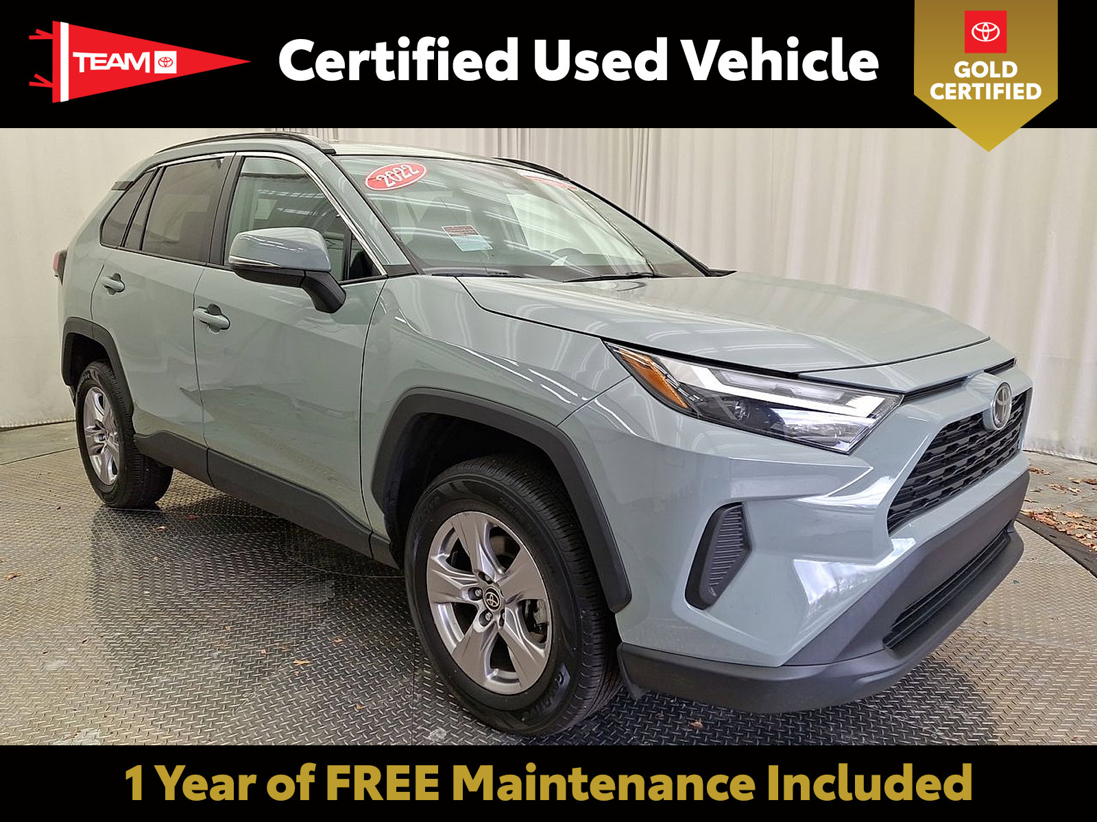 Certified 2022 Toyota RAV4 XLE video 1