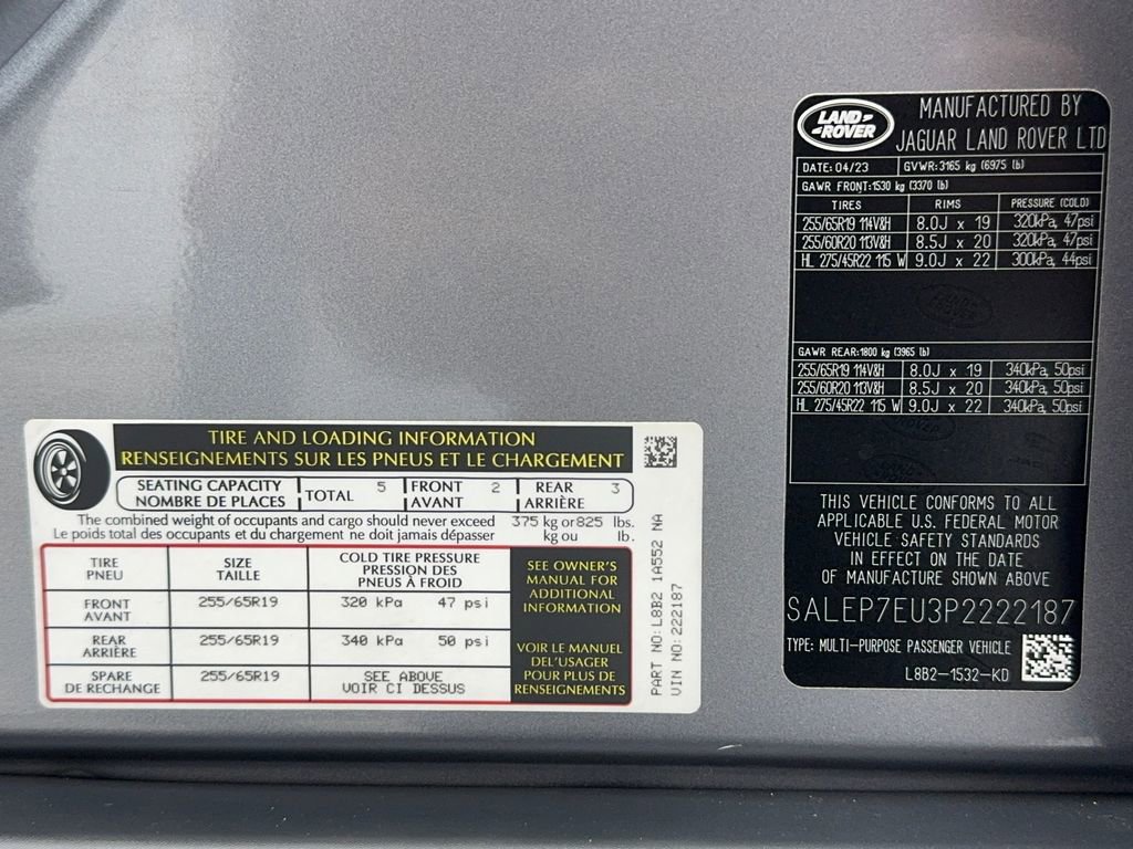 Used 2023 Land Rover Defender 110 SE image 60