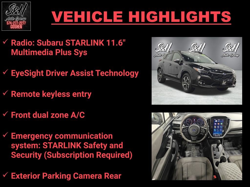 Used 2024 Subaru Crosstrek 2.0i Premium image 3