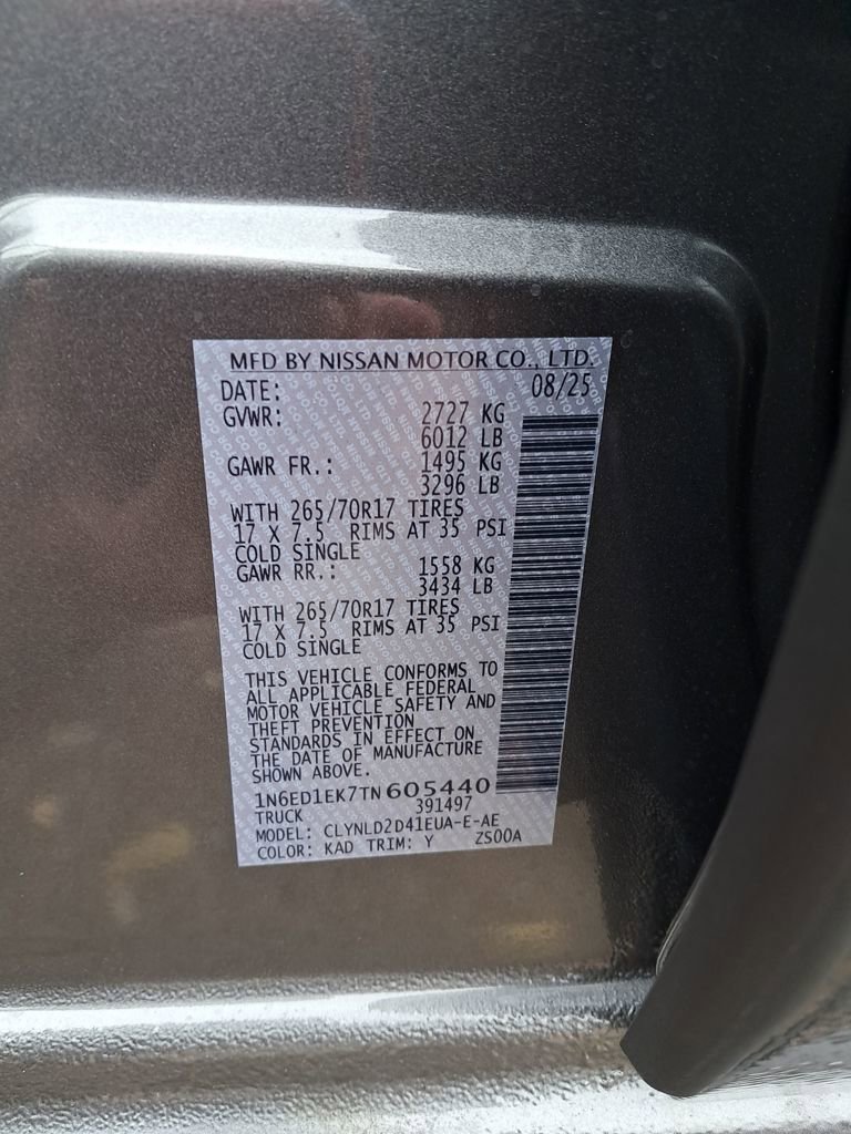 New 2026 Nissan Frontier PRO-4X w/ Pro Premium Package image 31