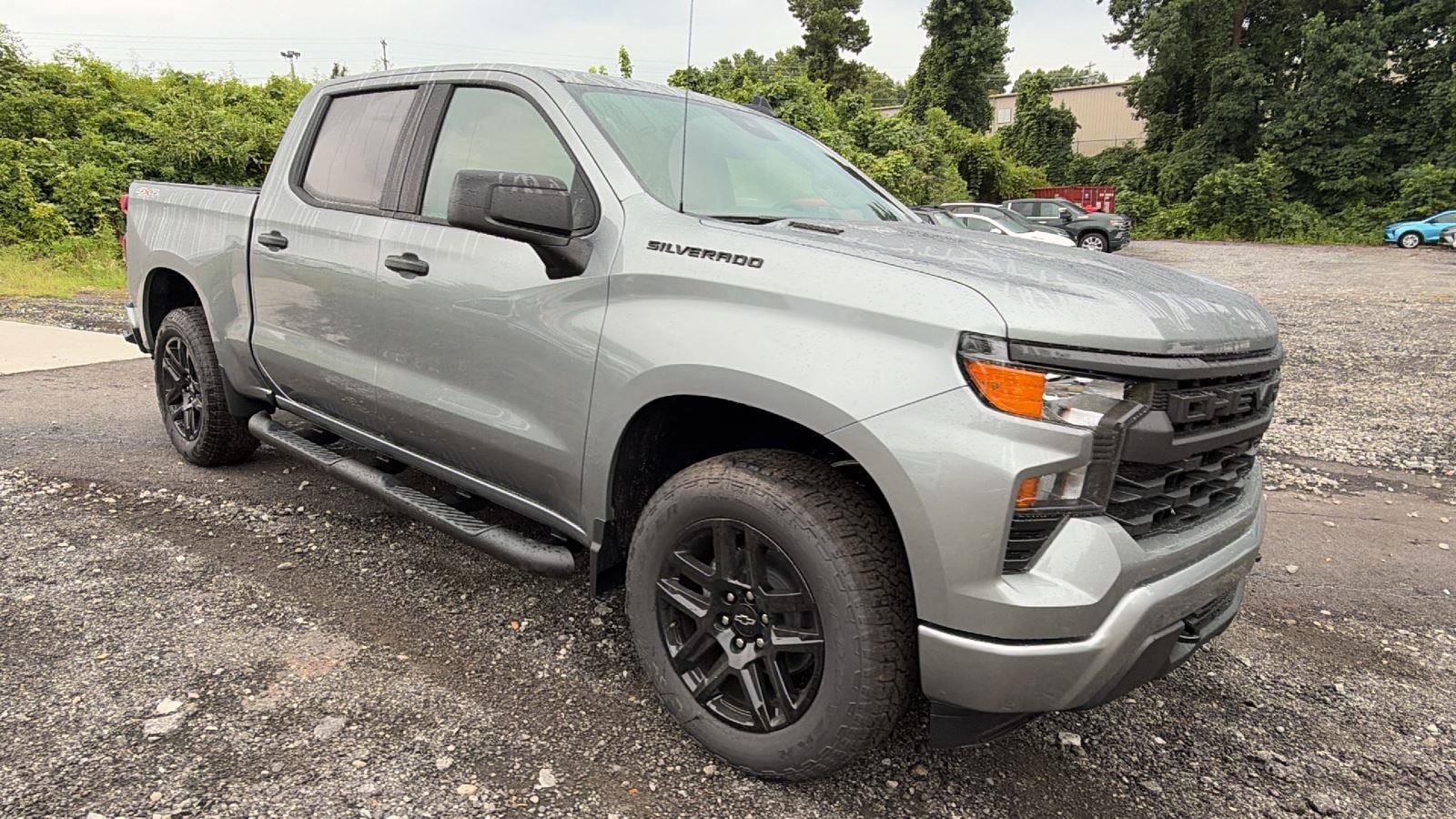 New 2026 Chevrolet Silverado 1500 Custom w/ Turbomax Blackout Package AWD/4WD image 6