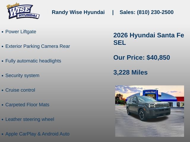 New 2026 Hyundai Santa Fe SEL AWD/4WD image 10
