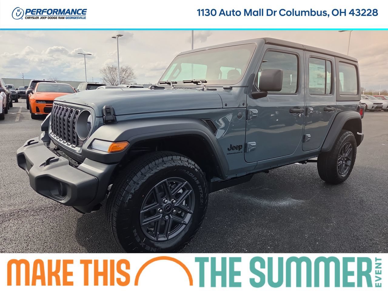 New 2026 Jeep Wrangler Unlimited Sport AWD/4WD image 3