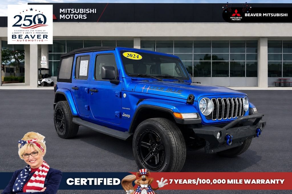 Used 2024 Jeep Wrangler Unlimited Sahara
