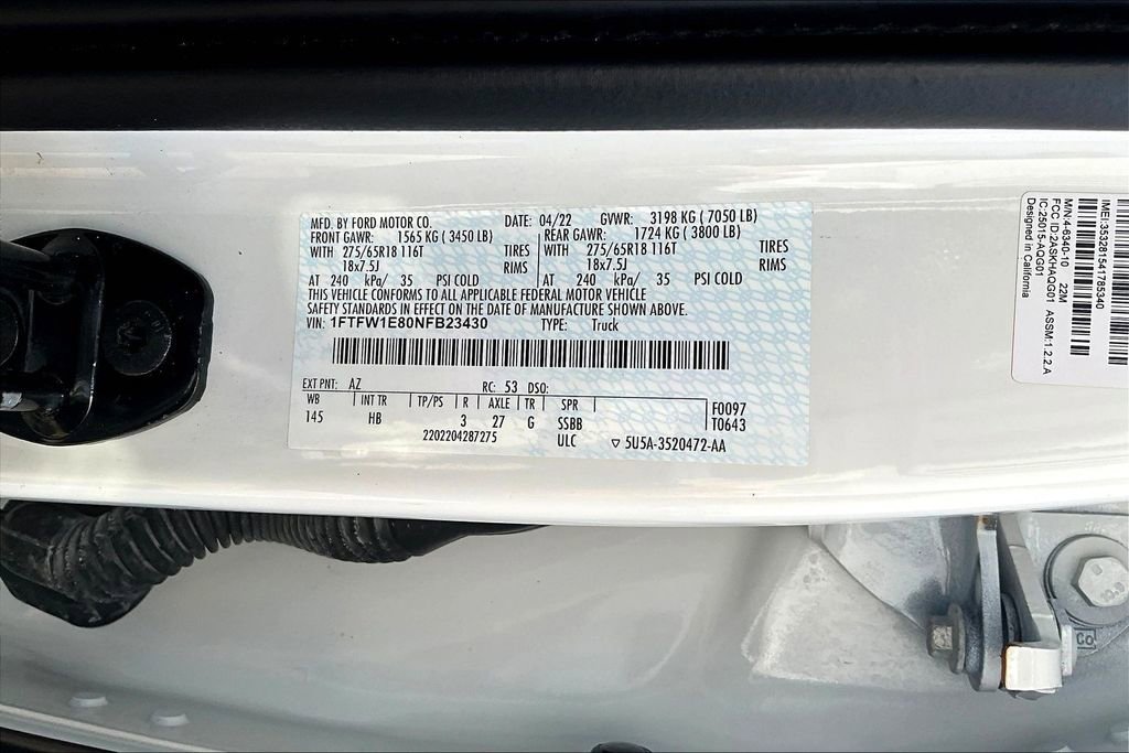 Used 2022 Ford F150 Lariat image 21