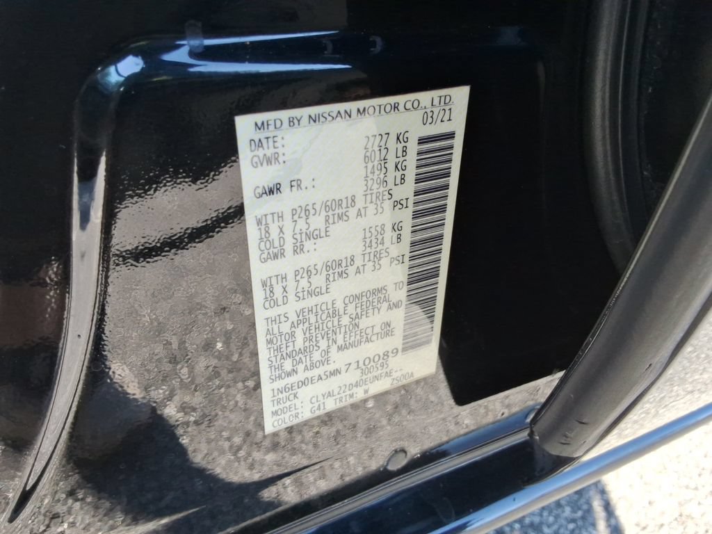 Used 2021 Nissan Frontier SV RWD image 37