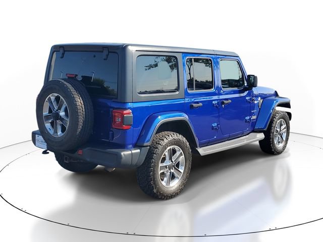 Used 2020 Jeep Wrangler Unlimited Sahara w/ Uconnect 4C Nav & Sound Group AWD/4WD image 4
