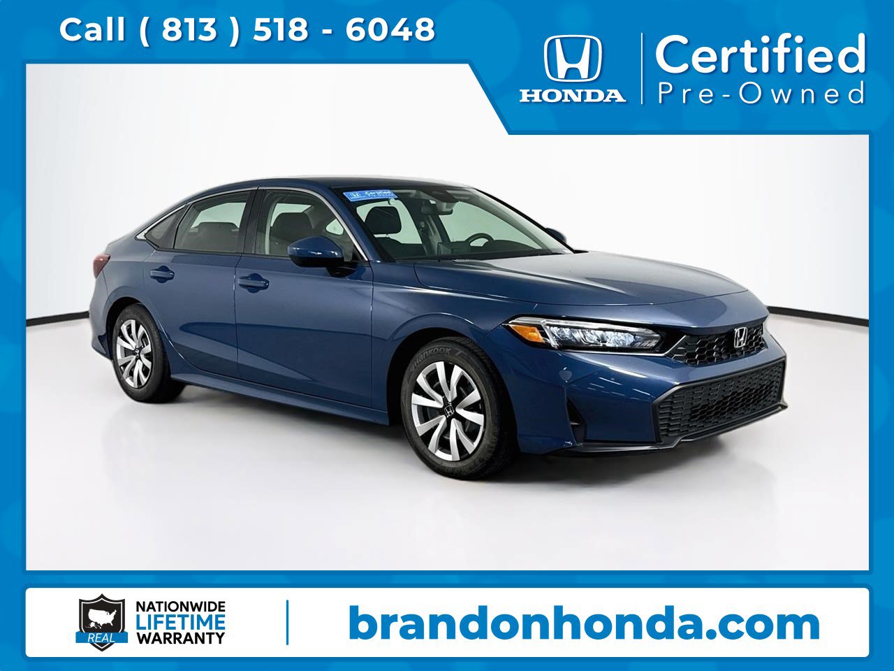 Certified 2026 Honda Civic LX