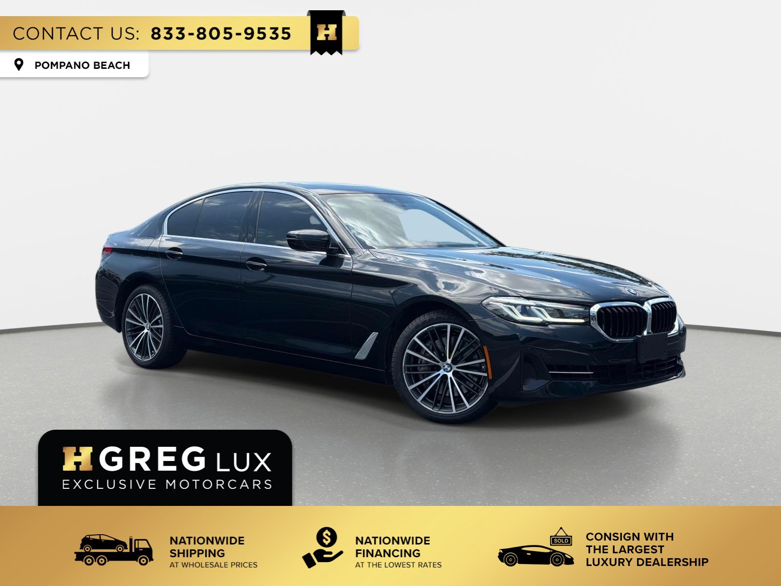 Used 2023 BMW 540i xDrive w/ Premium Package AWD/4WD image 1
