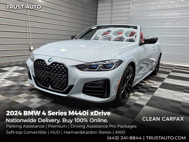 Used 2024 BMW 440i xDrive Convertible