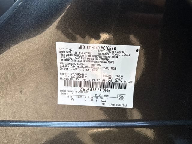 Used 2018 Ford Flex SEL w/ Equipment Group 202A FWD image 17