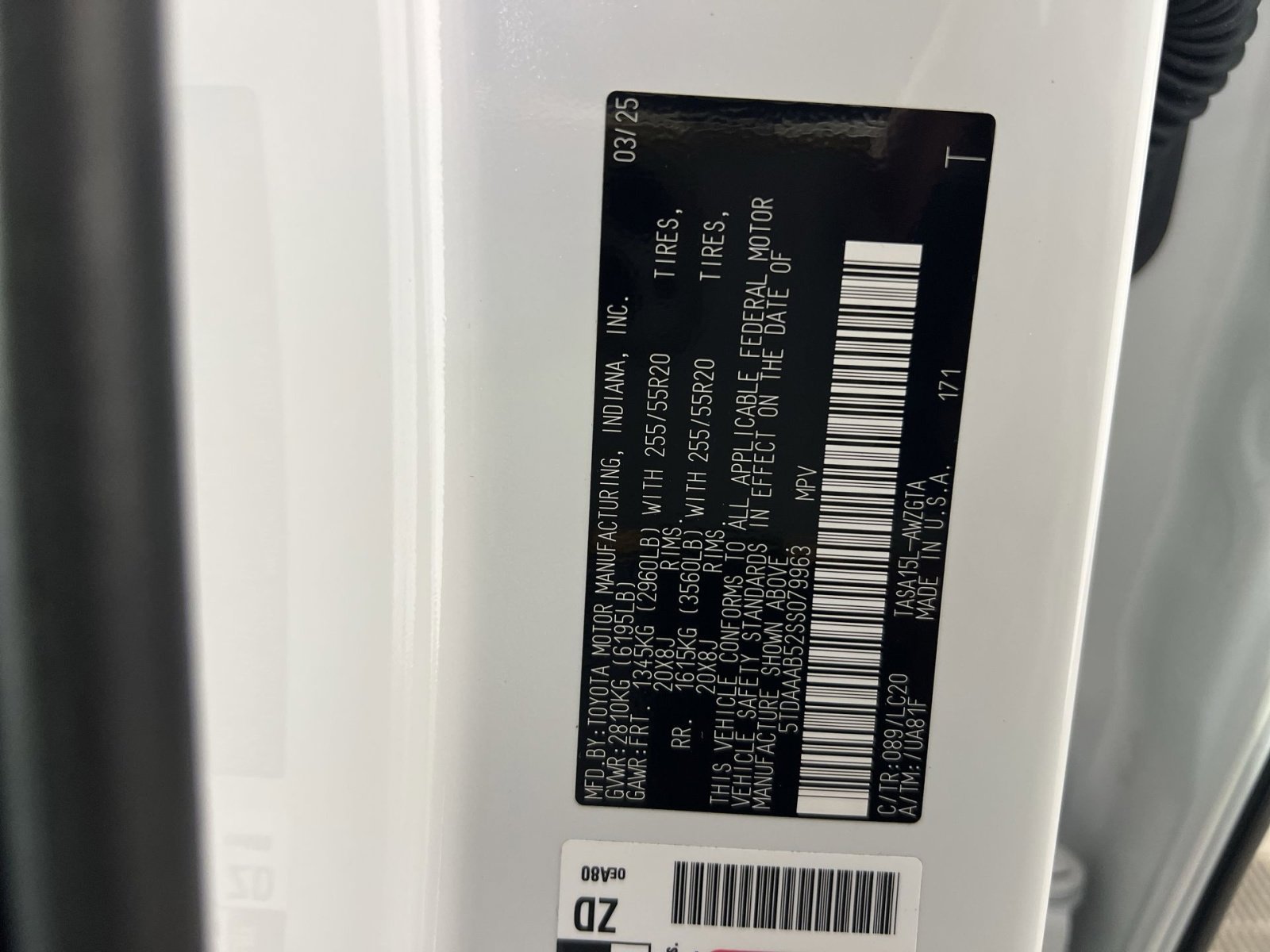 Used 2025 Toyota Grand Highlander Limited image 31