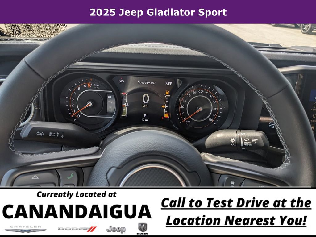 New 2025 Jeep Gladiator Sport AWD/4WD image 20