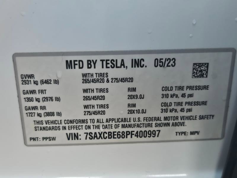 Used 2023 Tesla Model X Plaid image 35