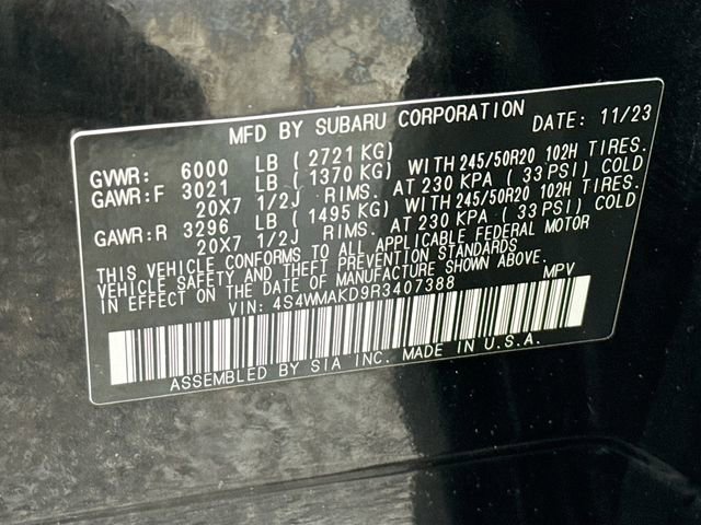 Used 2024 Subaru Ascent Onyx Edition Limited image 37