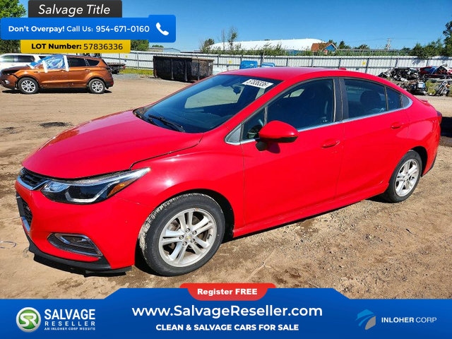 Used 2017 Chevrolet Cruze LT w/ Convenience Package