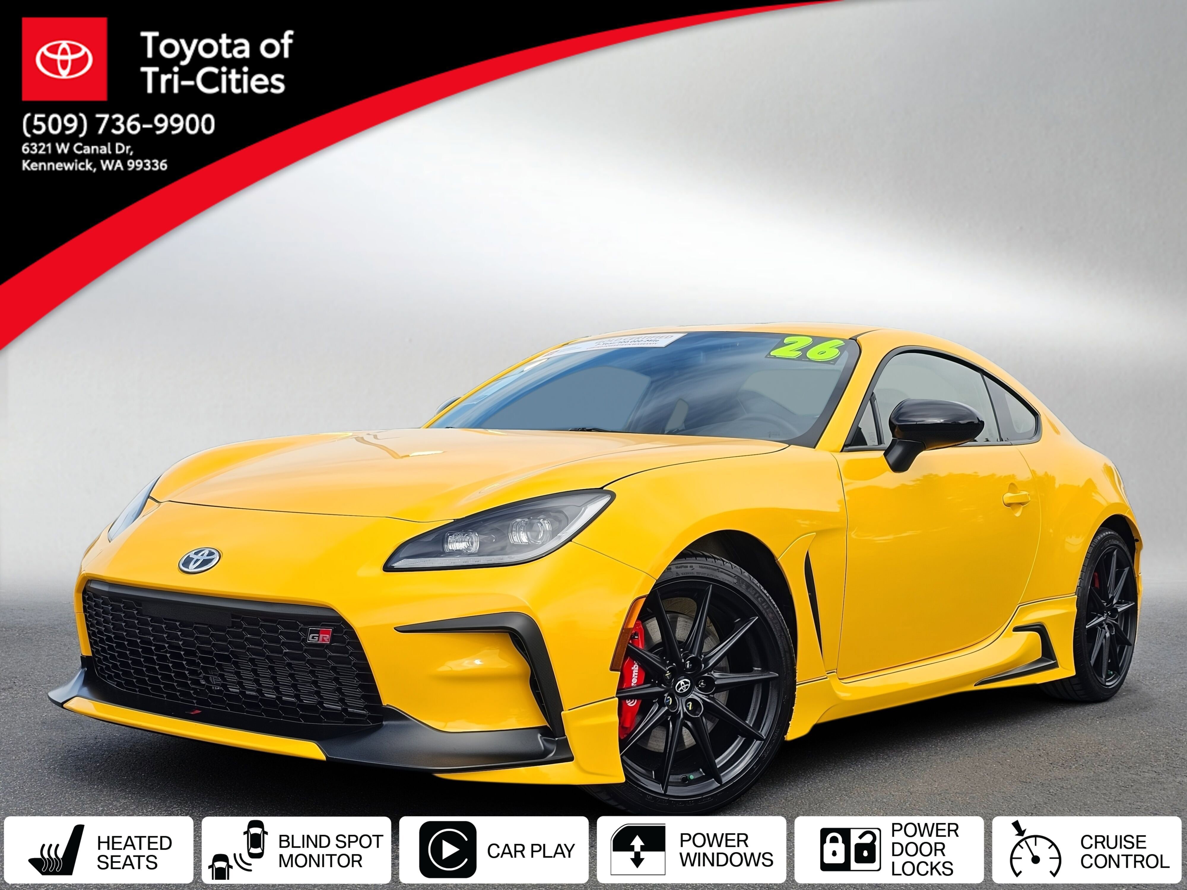 Used 2026 Toyota GR86 YUZU Limited w/ GR Aero Kit RWD image 30