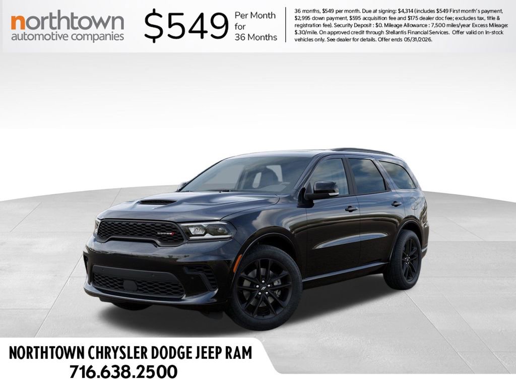 New 2026 Dodge Durango GT AWD/4WD image 1