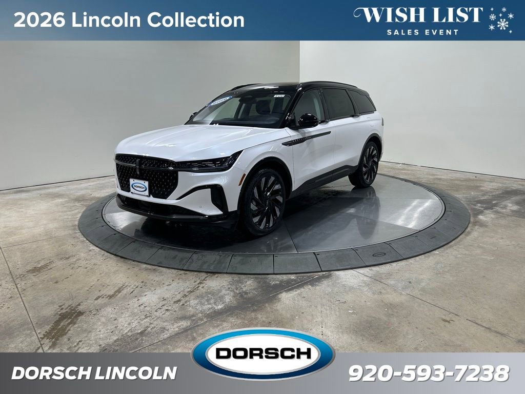 New 2026 Lincoln Nautilus Reserve w/ Jet Appearance Package