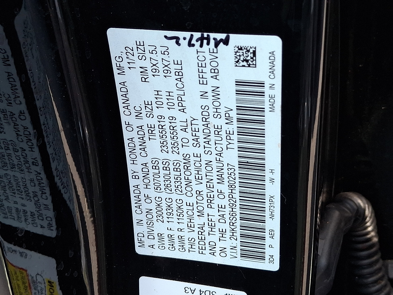 Certified 2023 Honda CR-V Sport Touring image 20