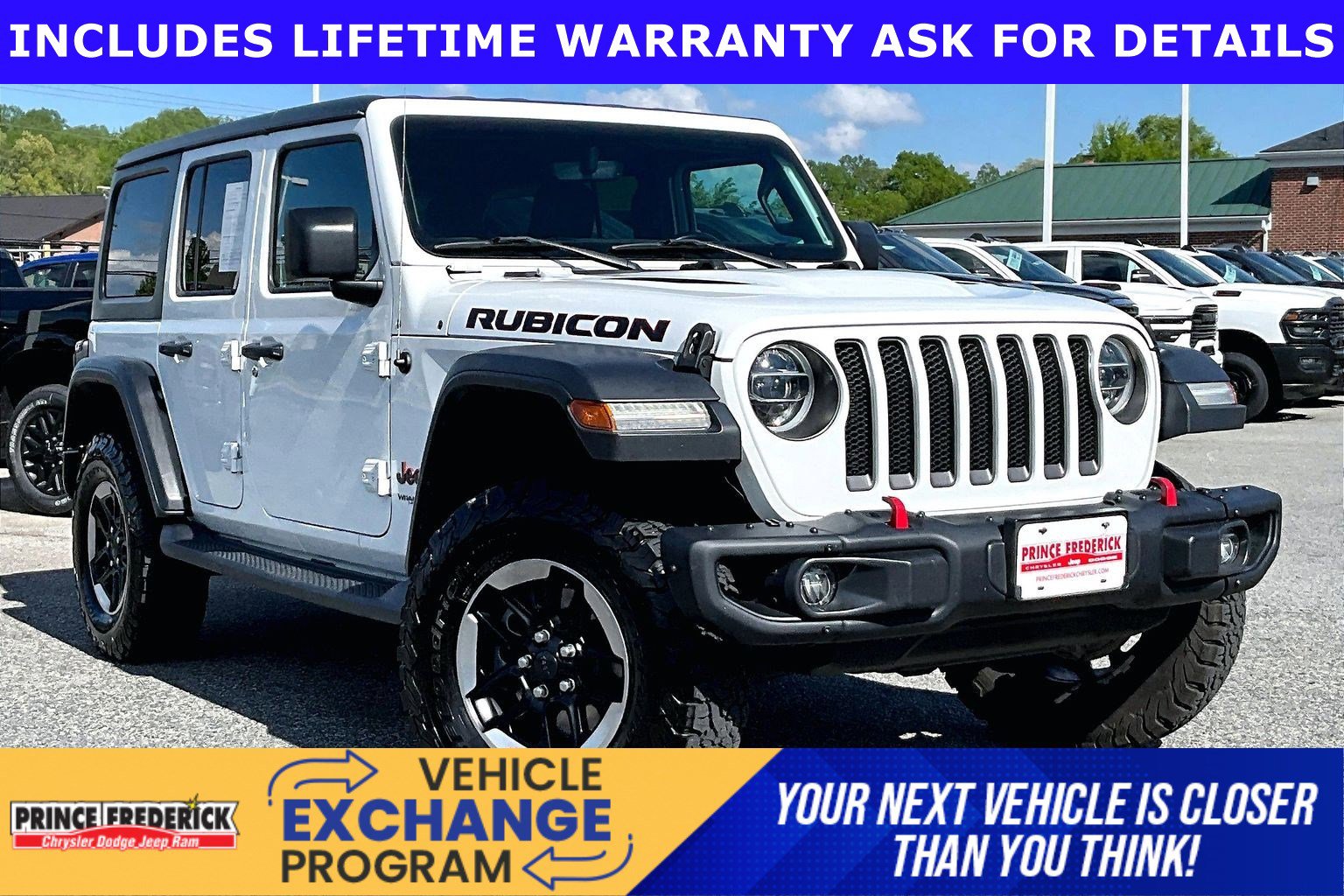 Used 2018 Jeep Wrangler Unlimited Rubicon AWD/4WD image 1
