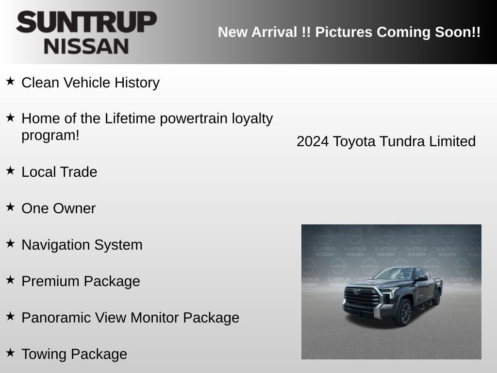Used 2024 Toyota Tundra Limited AWD/4WD image 6