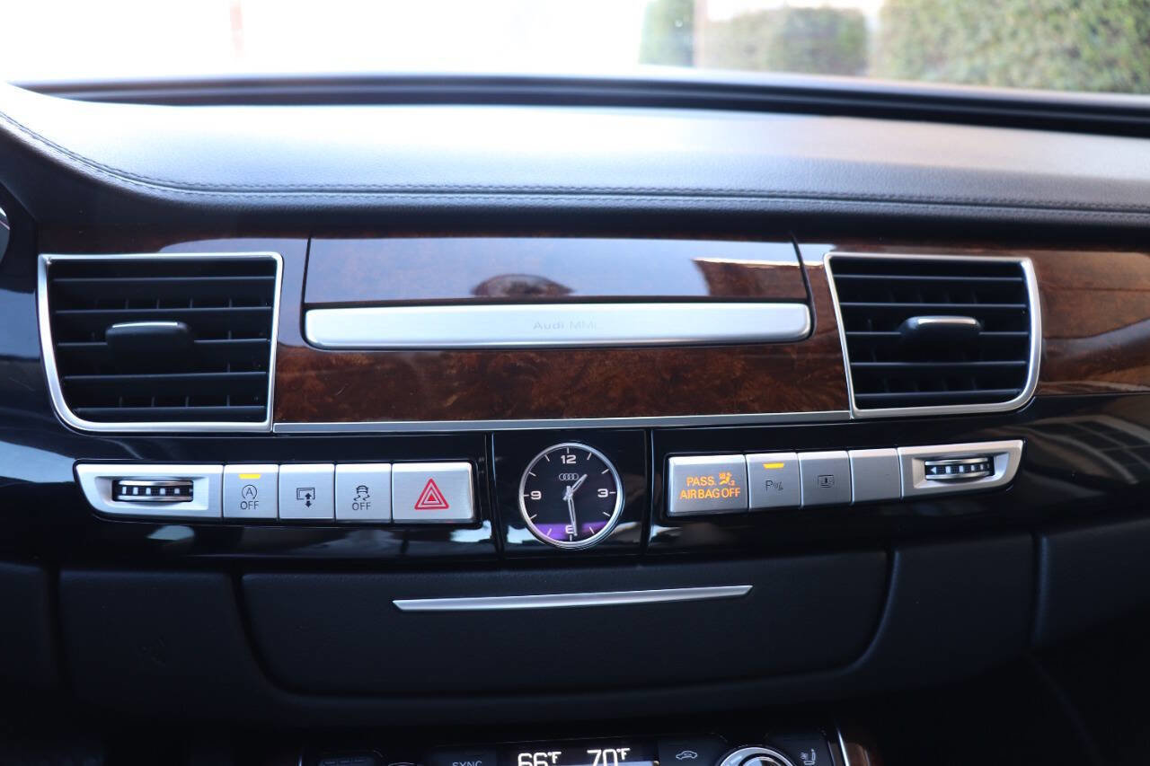 Used 2013 Audi A8 L 3.0T w/ Driver Assistance Pkg image 34