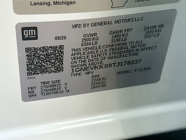 New 2026 Chevrolet Traverse High Country w/ LPO, Floor Liner Package image 34