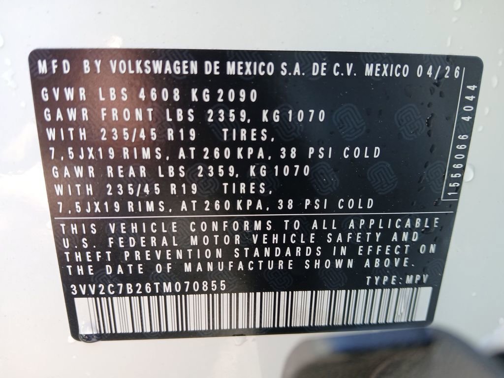 New 2026 Volkswagen Taos SE AWD/4WD image 29
