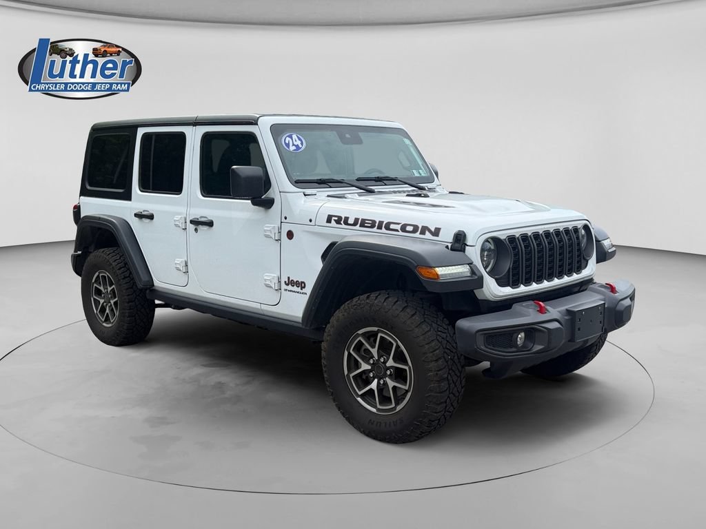 Used 2024 Jeep Wrangler Unlimited Rubicon AWD/4WD image 7
