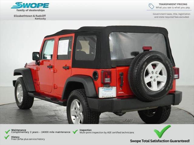 Certified 2017 Jeep Wrangler Unlimited Sport w/ Quick Order Package 24S AWD/4WD image 5