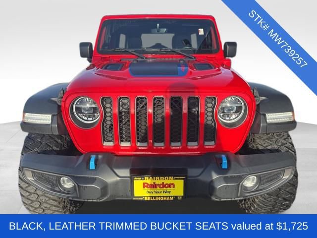 Used 2021 Jeep Wrangler Unlimited Rubicon 4xe w/ Cold Weather Group image 2