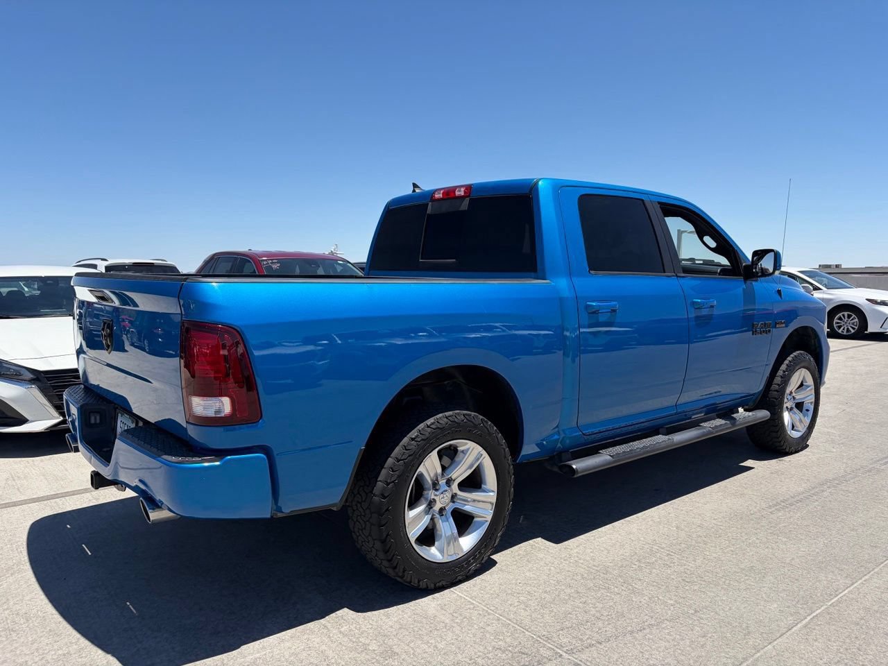 Used 2018 RAM 1500 Sport w/ Hydro Blue Sport Package AWD/4WD image 2