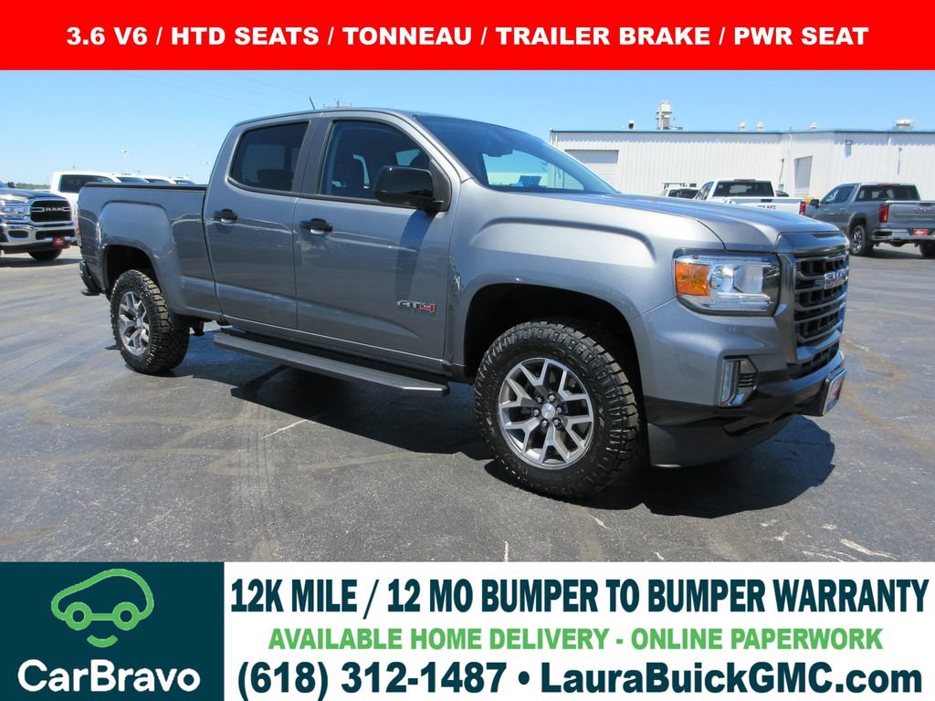 Certified 2022 GMC Canyon AT4