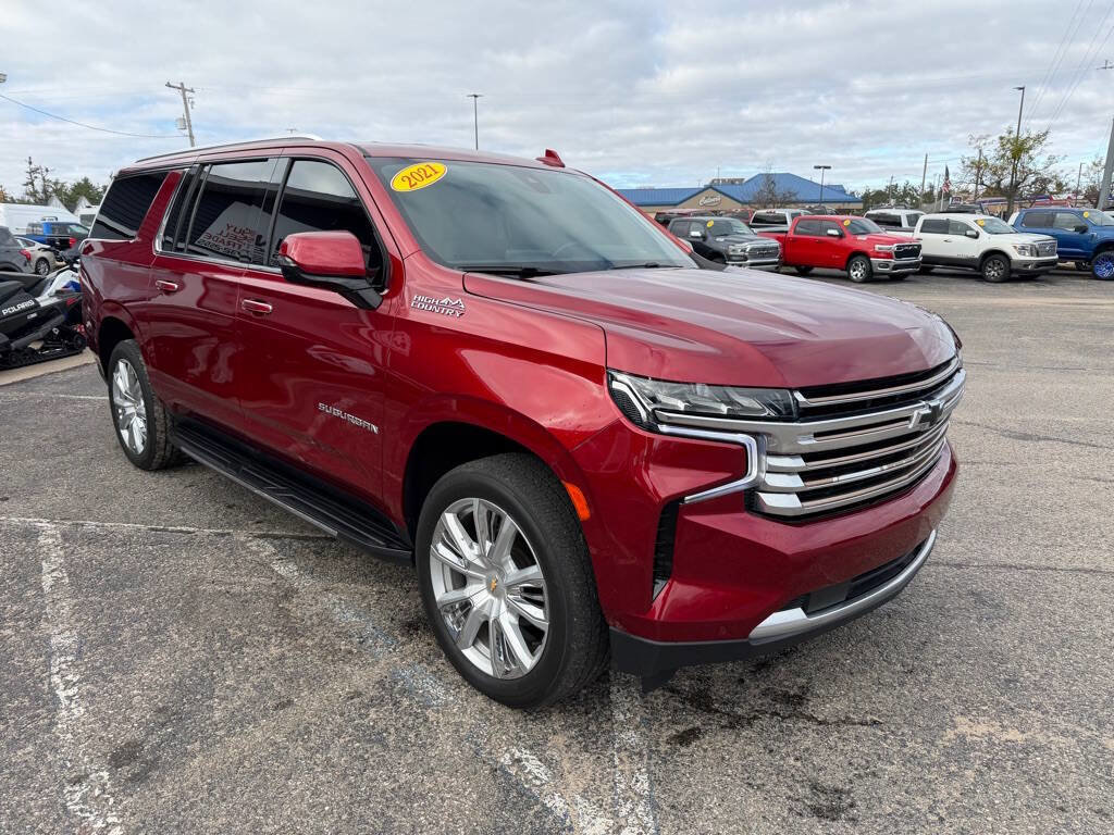Used 2021 Chevrolet Suburban High Country AWD/4WD image 5